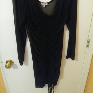 Fashion Nova 2X sheer dress